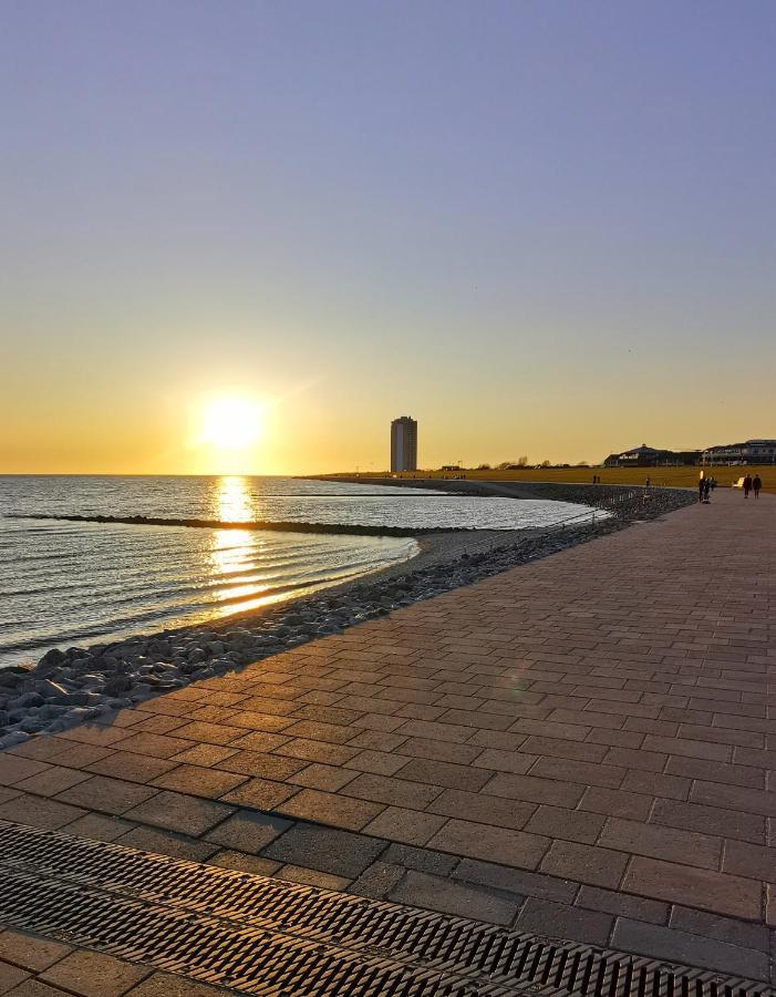 Ferienwohnung An Der Barlter Muehle Im Ersten Og Naehe Nordsee Exterior foto