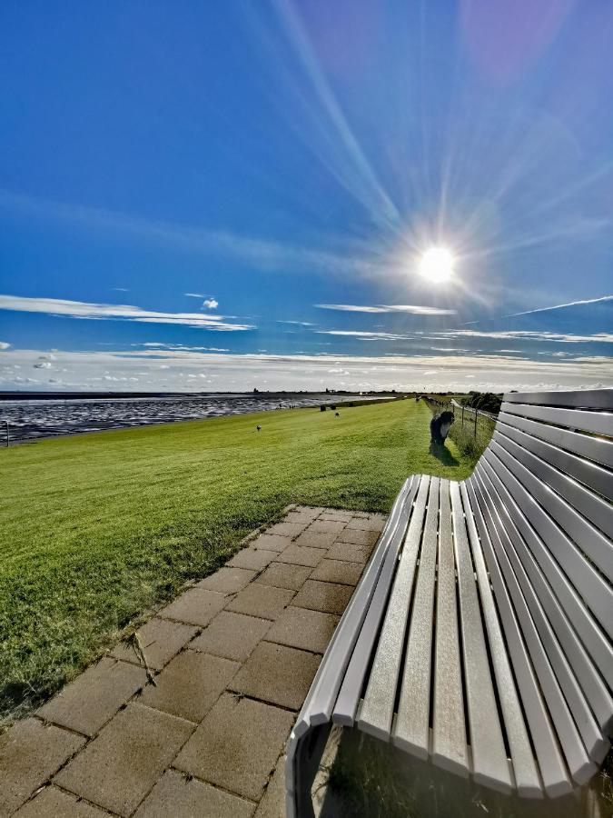 Ferienwohnung An Der Barlter Muehle Im Ersten Og Naehe Nordsee Exterior foto