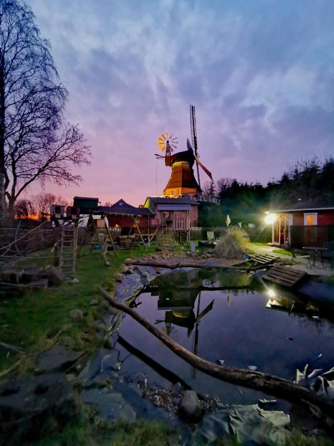 Ferienwohnung An Der Barlter Muehle Im Ersten Og Naehe Nordsee Exterior foto